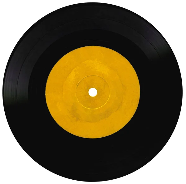 Vintage vinyl record på vit — Stockfoto