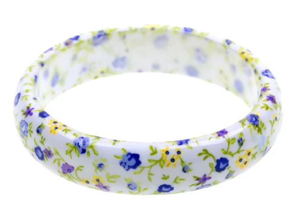 Bracelet avec décoration florale abstraite — Photo