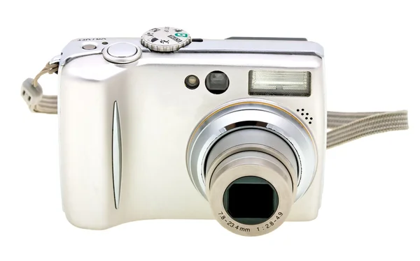 Digital kamera isolerad på vit — Stockfoto