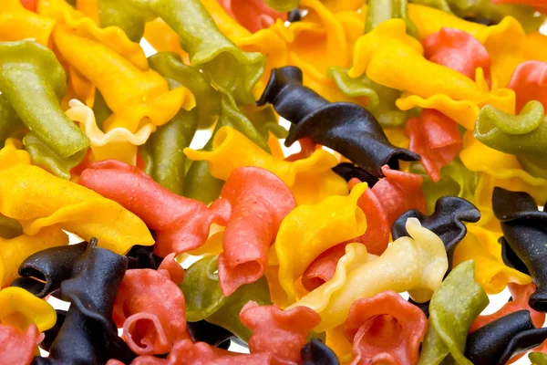 Stock image Close-up colored pasta background