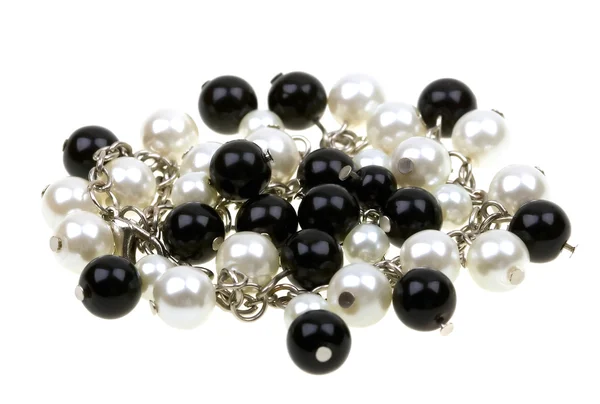 Schöne Perlenkette, Halskette — Stockfoto