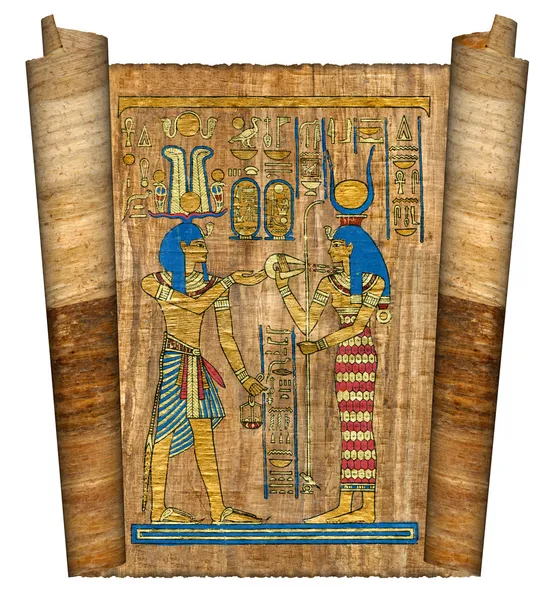 Egyptisk papyrus — Stockfoto