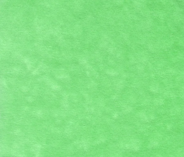 Green plush fabric textile texture — Stock Photo, Image