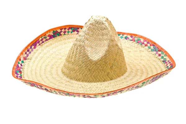 Sombrero izolat pe alb — Fotografie, imagine de stoc