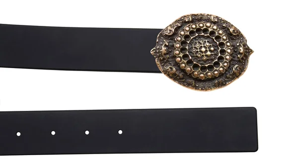 Vintage belt isolated on the white — Stock Photo, Image