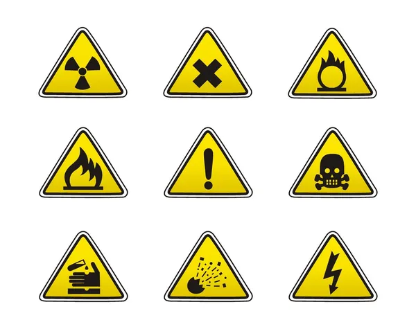 Safety icons — Stock Vector