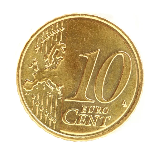 Moneta centesimo euro — Foto Stock