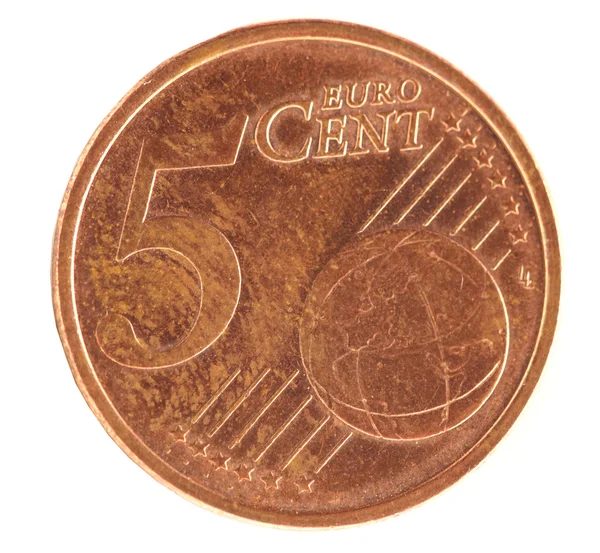 Bozuk para euro cent — Stok fotoğraf