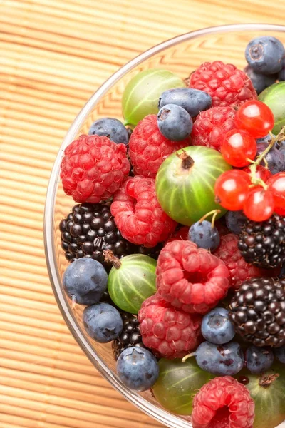 Mezcla de frutas, bayas — Foto de Stock