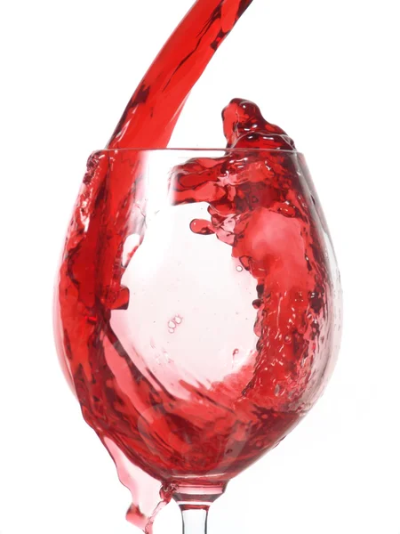 Wypełnienie szkło wino — Zdjęcie stockowe