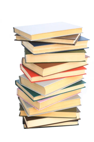 The Books built in high pile. — Stock Photo, Image