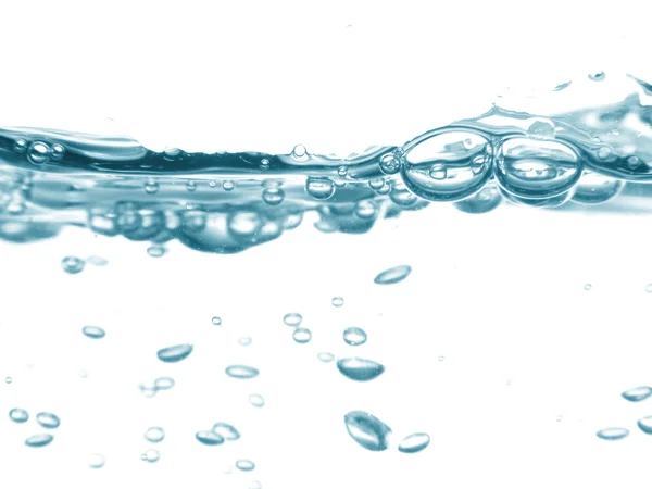 Пузыри, вода — стоковое фото