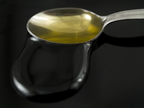 stock image Honey with spoon