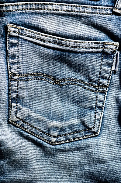 Blå jeans konsistens Royaltyfria Stockbilder