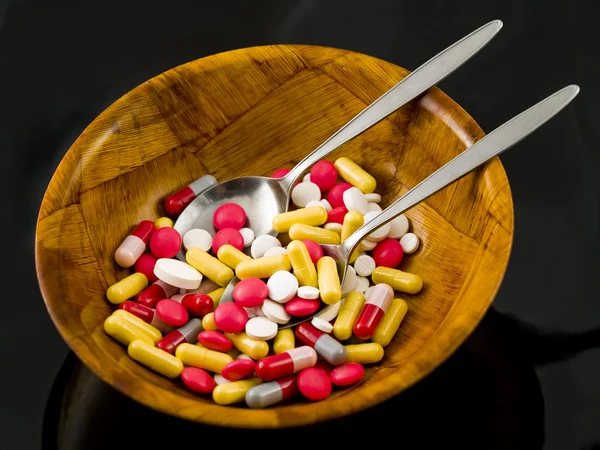 Medicína tabletky — Stock fotografie