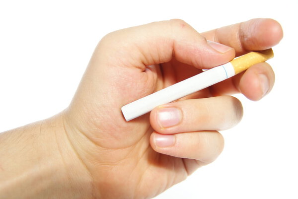 Сигарета в руке
