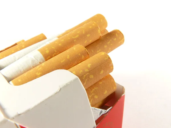 stock image Cigarettes inside of packet