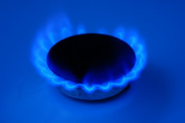 gas azul