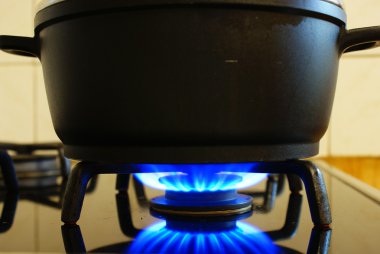 pota altında gaz