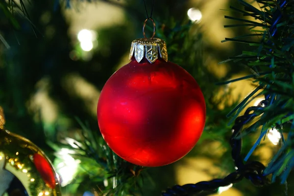 stock image Red glass ball