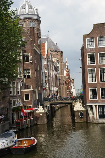 Κτίρια στο Άμστερνταμ — Φωτογραφία Αρχείου