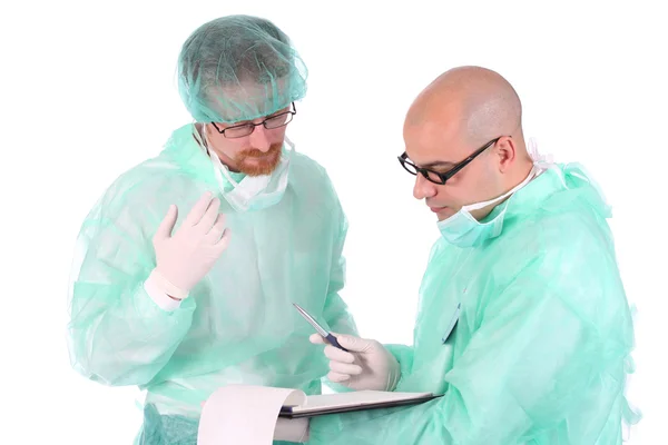 Zwei Chirurgen — Stockfoto