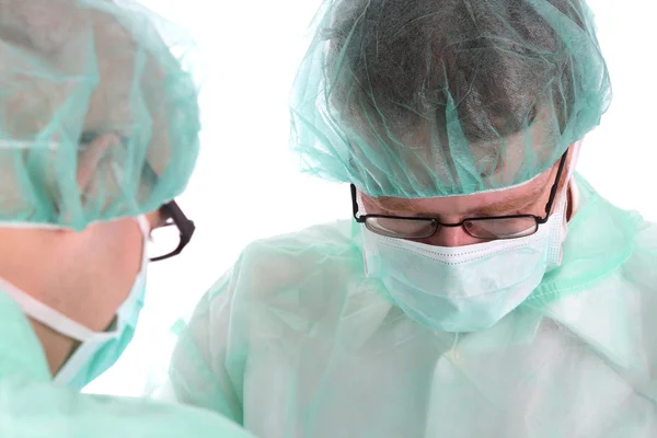 Két sebész munkahelyi — Stock Fotó