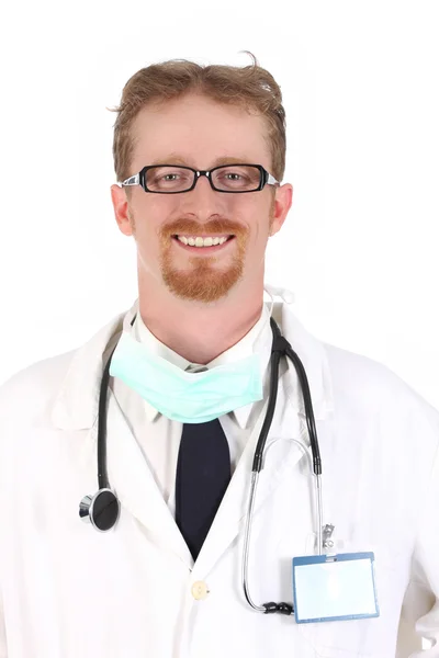 웃는 의사의 모습 — 스톡 사진