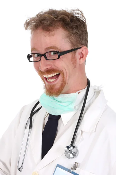 Porträt eines lächelnden Arztes — Stockfoto