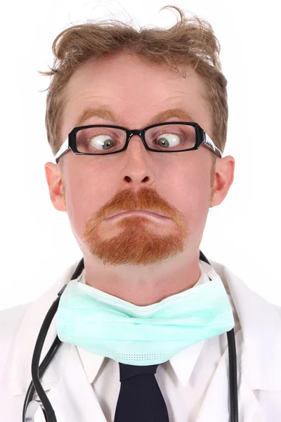 Śmieszne lekarz — Zdjęcie stockowe