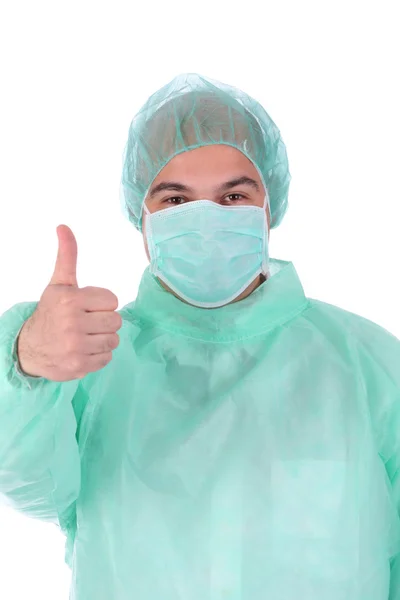 Cirurgião feliz — Fotografia de Stock