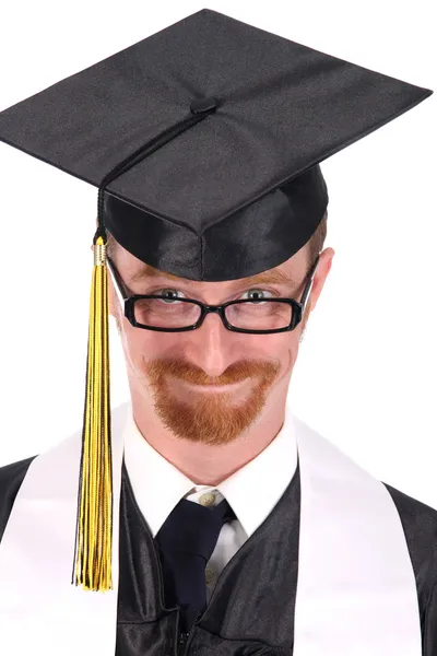 Feliz graduación un hombre joven —  Fotos de Stock