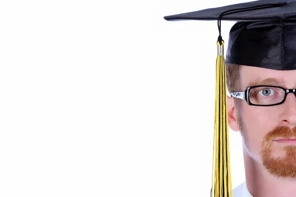 Graduation a young man — Stock Photo, Image