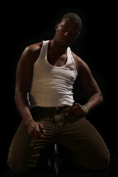 若いアフリカ系アメリカ人男性 — ストック写真