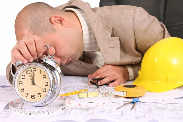 A businessman sleepy — Stock Photo, Image