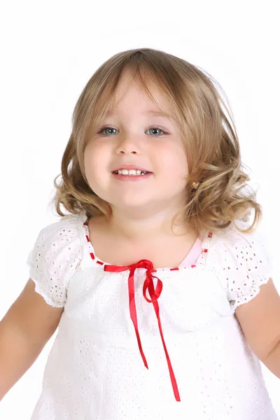 Belleza una niña pequeña —  Fotos de Stock