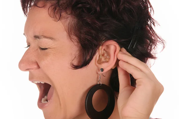 Pomůcka pro slyšení — Stock fotografie