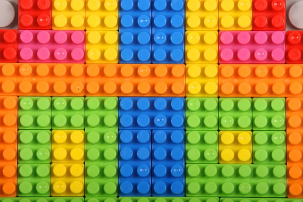 Многоцветные строительные блоки — стоковое фото