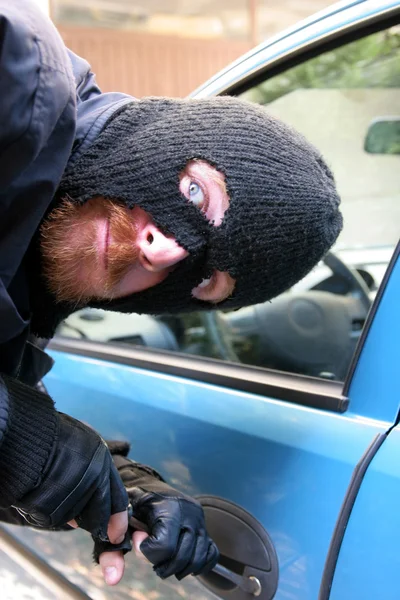 Car burglary Royalty Free Stock Images