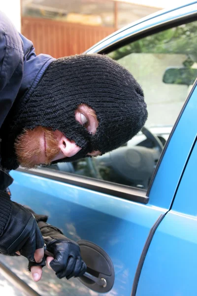 Car burglary Royalty Free Stock Photos