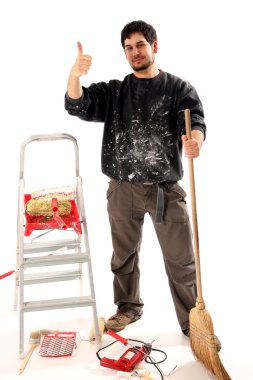 House painter clipart