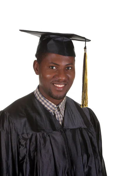 Happy graduation a young man — Stock Photo, Image