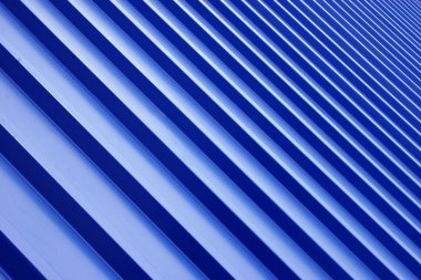 Blue metal roof clipart