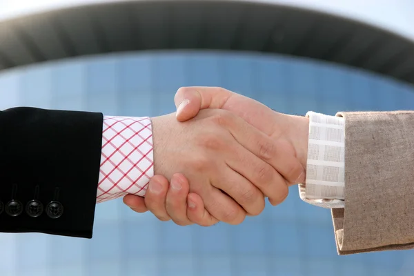 Handslag, partnerskap — Stockfoto