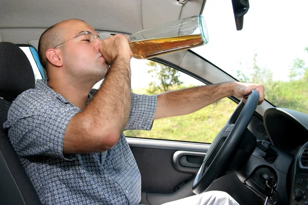 술취한 운전자 — 스톡 사진