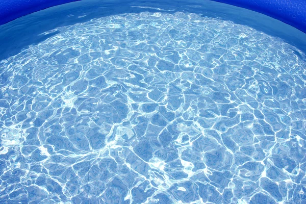 Swimming pool with bright blue — Stock Photo, Image