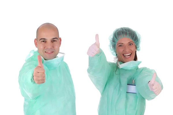 Successful healthcare workers — Stock Photo, Image