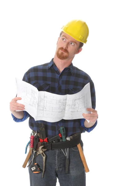 Byggnadsarbetare — Stockfoto
