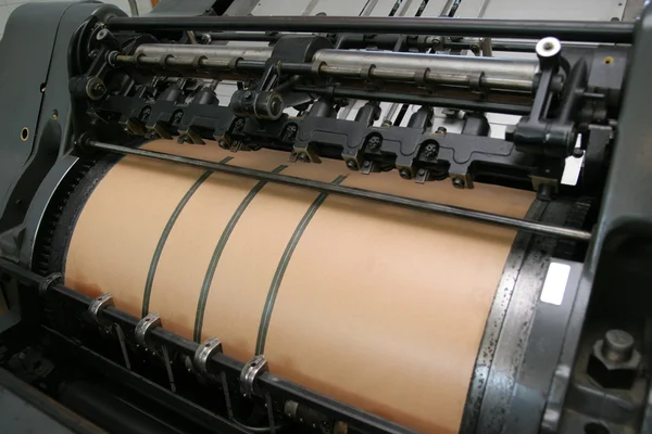 Máquina de impressão — Fotografia de Stock