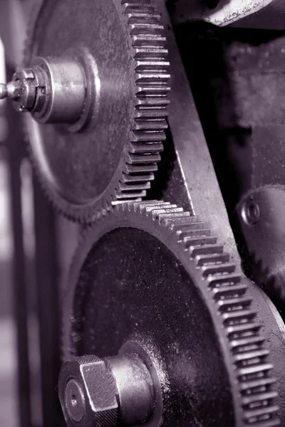Engrenagem industrial — Fotografia de Stock